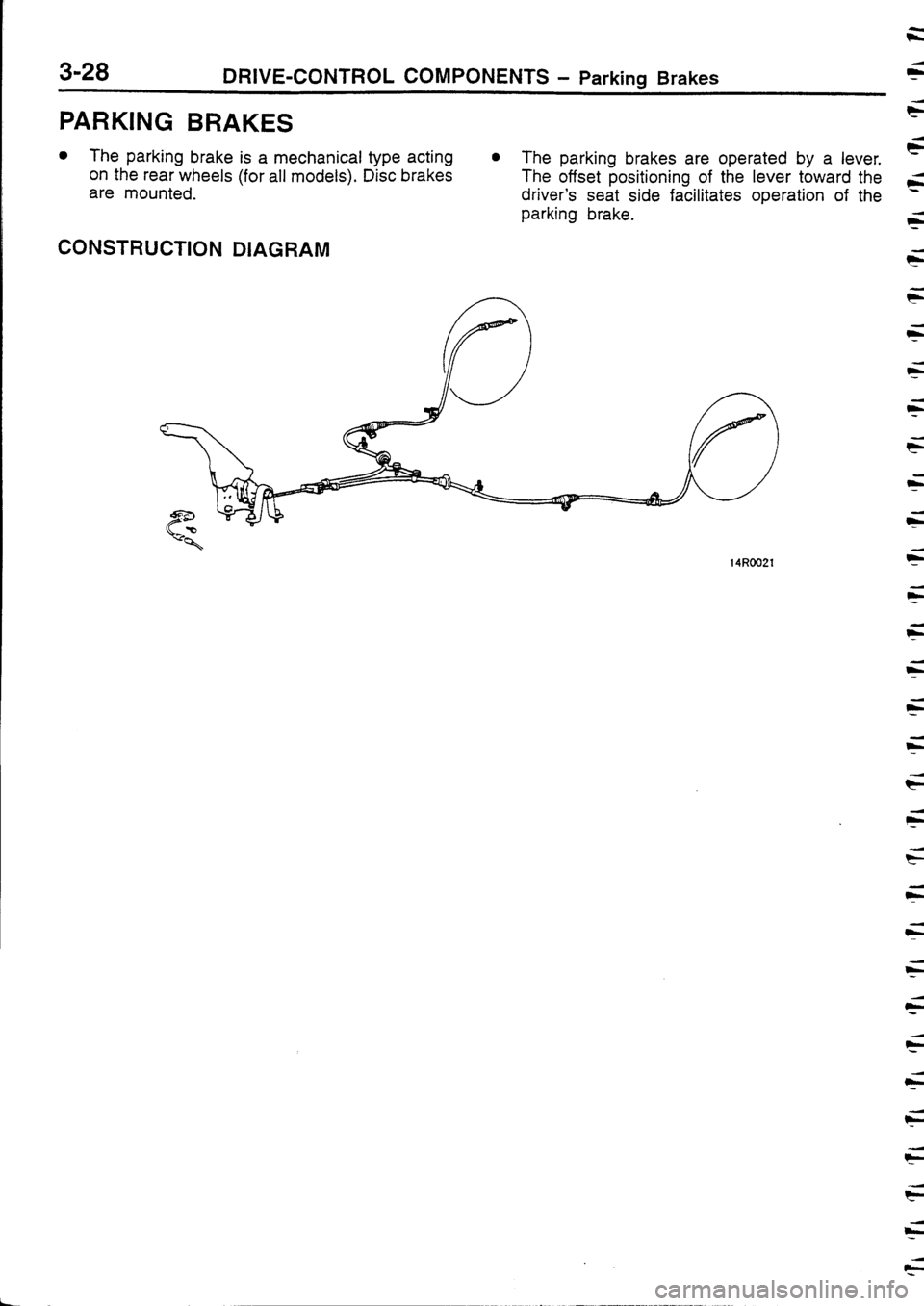 MITSUBISHI FTO 1998  Technical Information Manual 