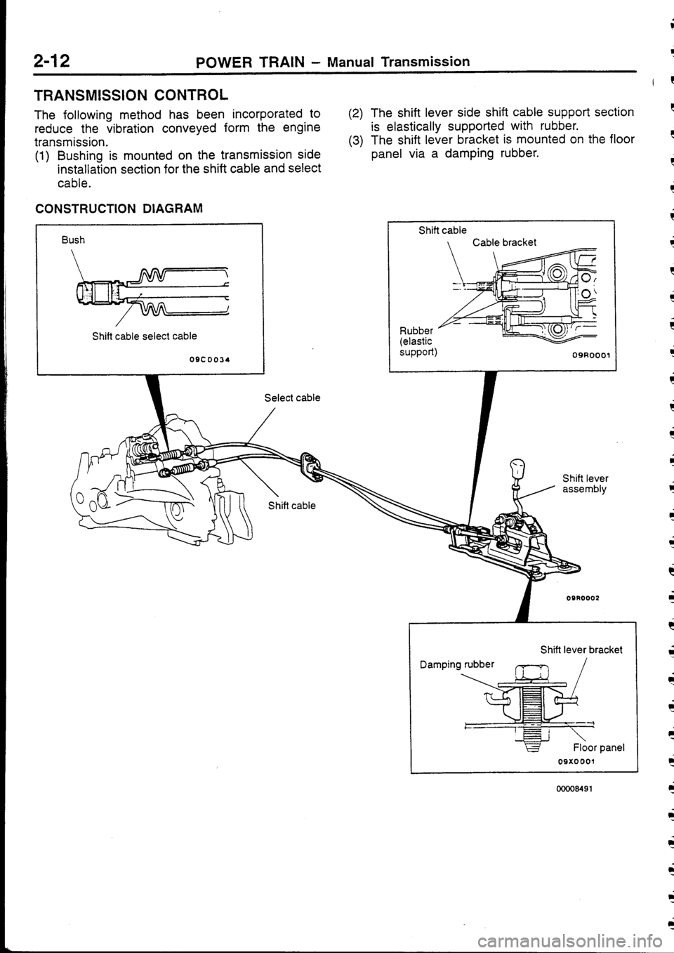 MITSUBISHI FTO 1998  Technical Information Manual 