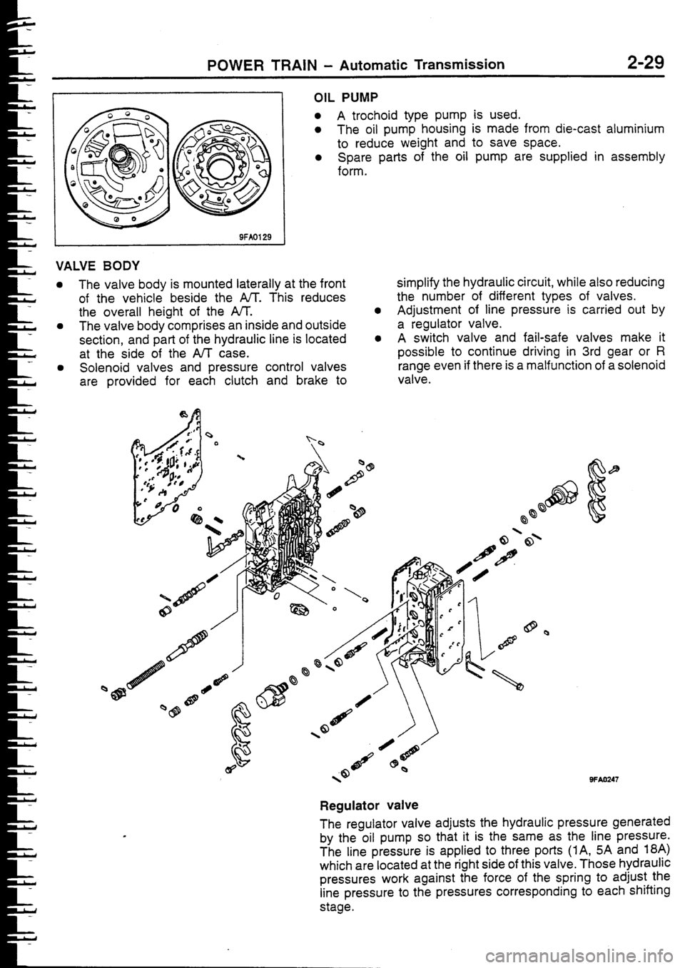 MITSUBISHI FTO 1998  Technical Information Manual 