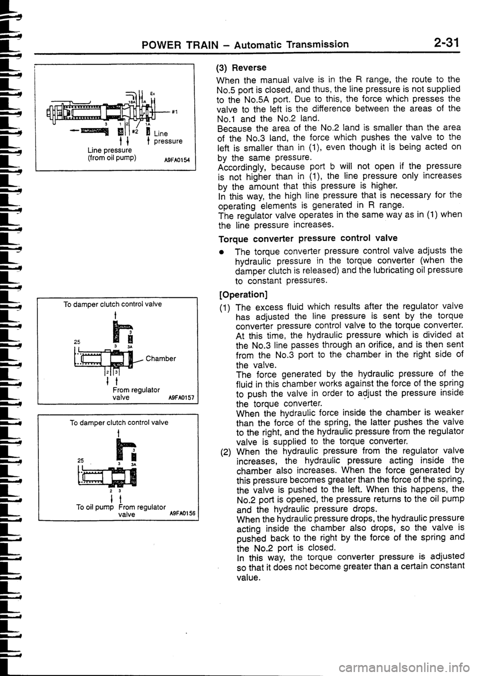 MITSUBISHI FTO 1998  Technical Information Manual 