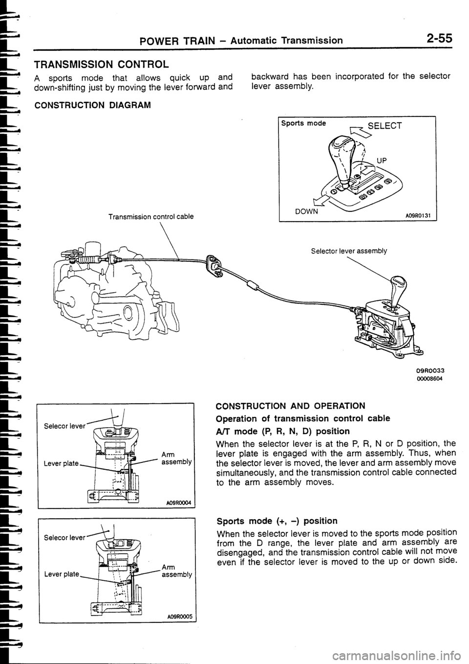 MITSUBISHI FTO 1998  Technical Information Manual 
