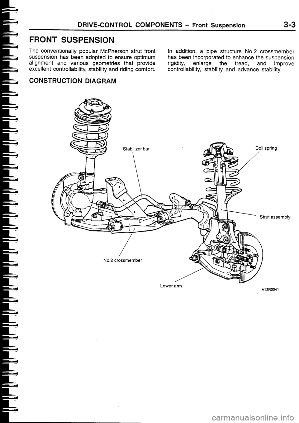MITSUBISHI FTO 1998  Technical Information Manual 