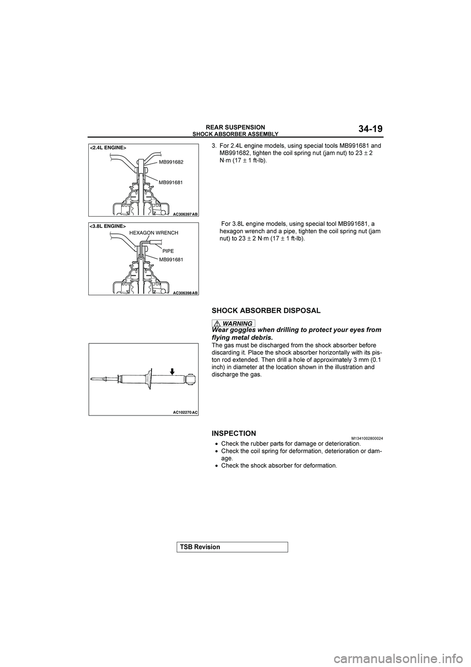 MITSUBISHI GALANT 2004  Workshop Manual  


&()(*+

	

 8"#

-*
("+)!<
!*-
!:;*)
$"")!
5574
+

5574<
$*-%$
$%
;"*)
!:#*-
$
CA(
$D
$"


±



⋅(
C2
±

?$)