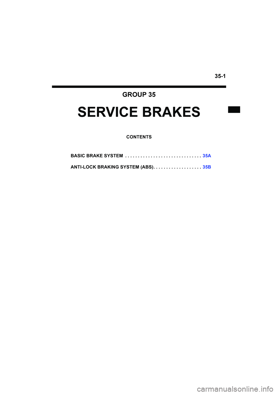 MITSUBISHI GALANT 2004  Workshop Manual 
	











 