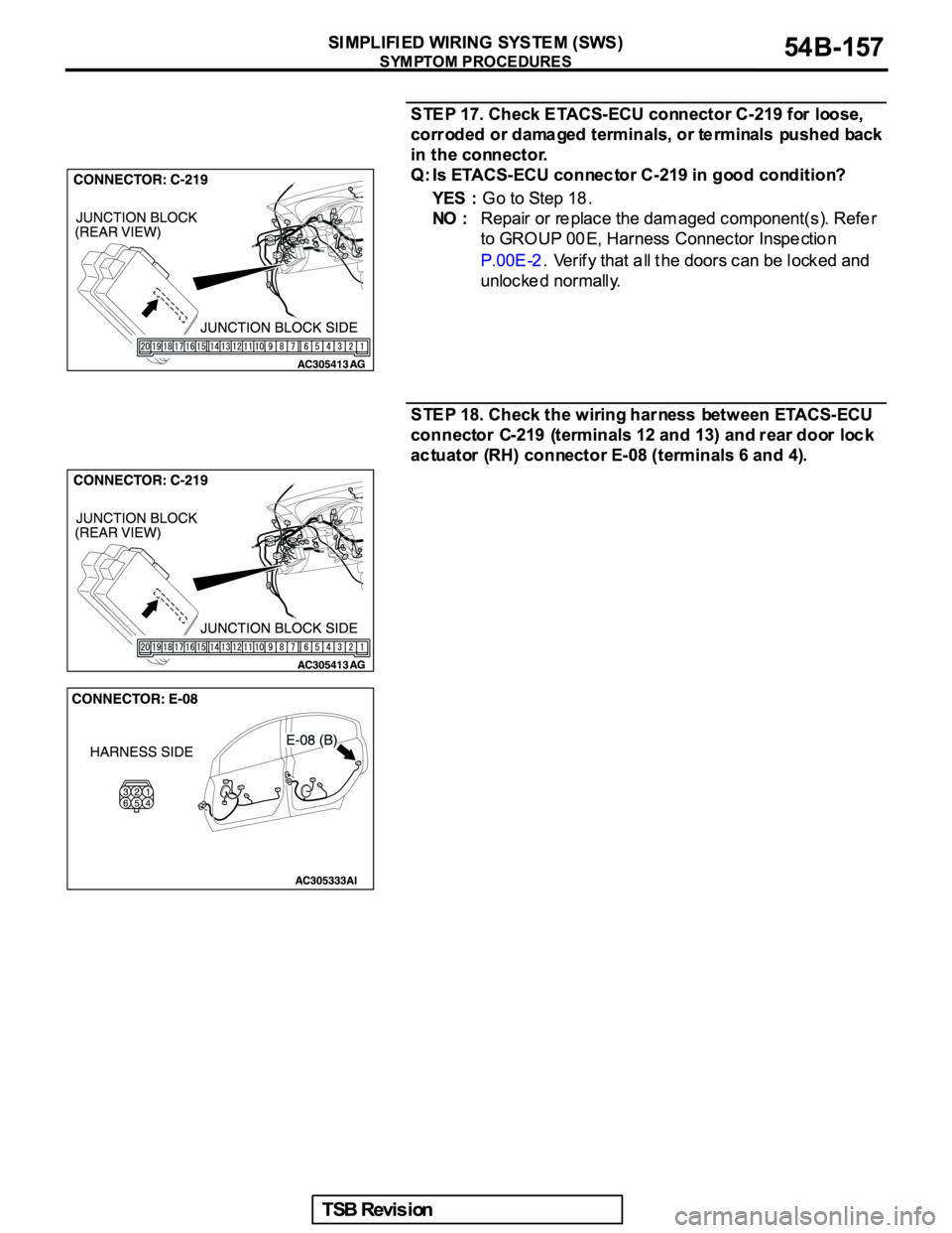 MITSUBISHI GALANT 2005  Service Repair Manual 