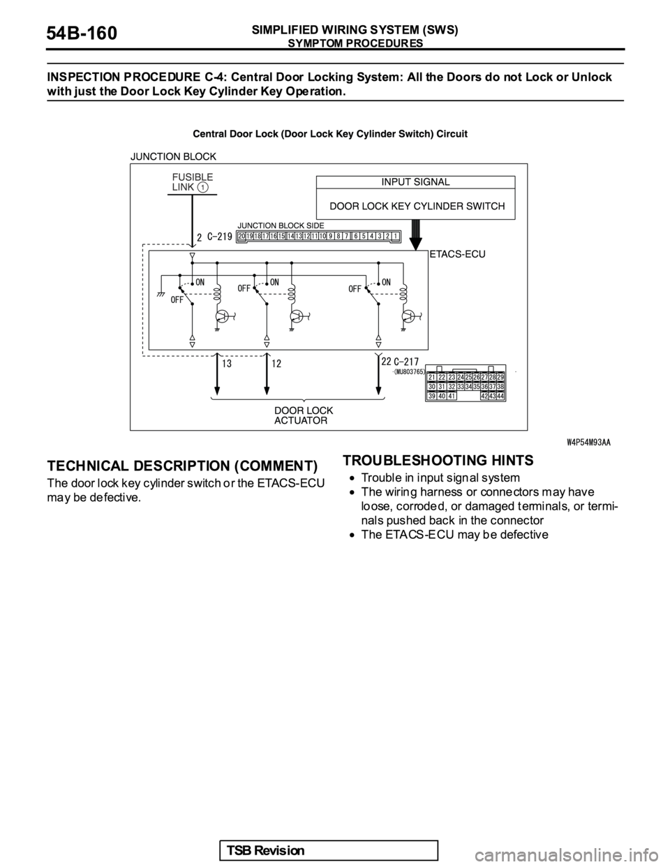 MITSUBISHI GALANT 2005  Service Repair Manual 
