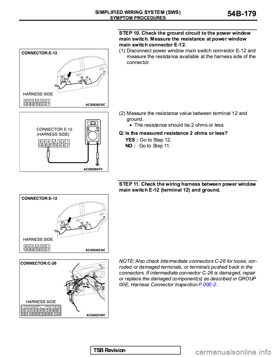 MITSUBISHI GALANT 2005  Service Repair Manual 