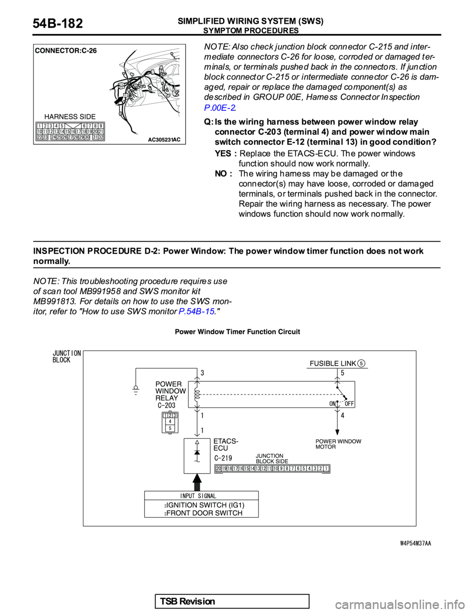 MITSUBISHI GALANT 2005  Service Repair Manual 
