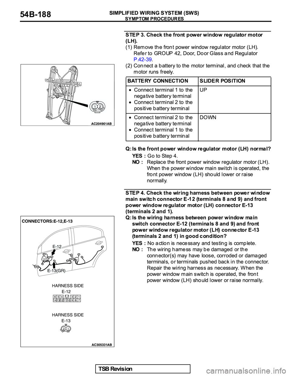 MITSUBISHI GALANT 2005  Service Repair Manual 