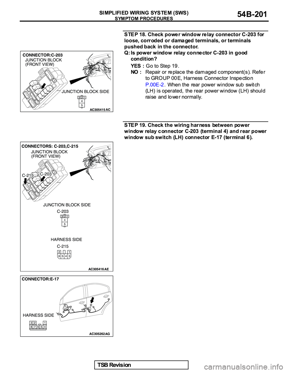 MITSUBISHI GALANT 2005  Service Repair Manual 