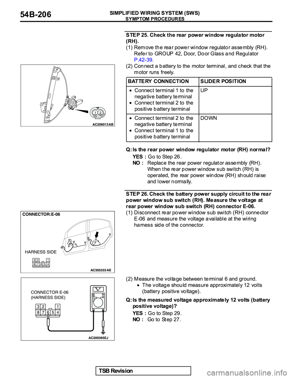 MITSUBISHI GALANT 2005  Service Repair Manual 