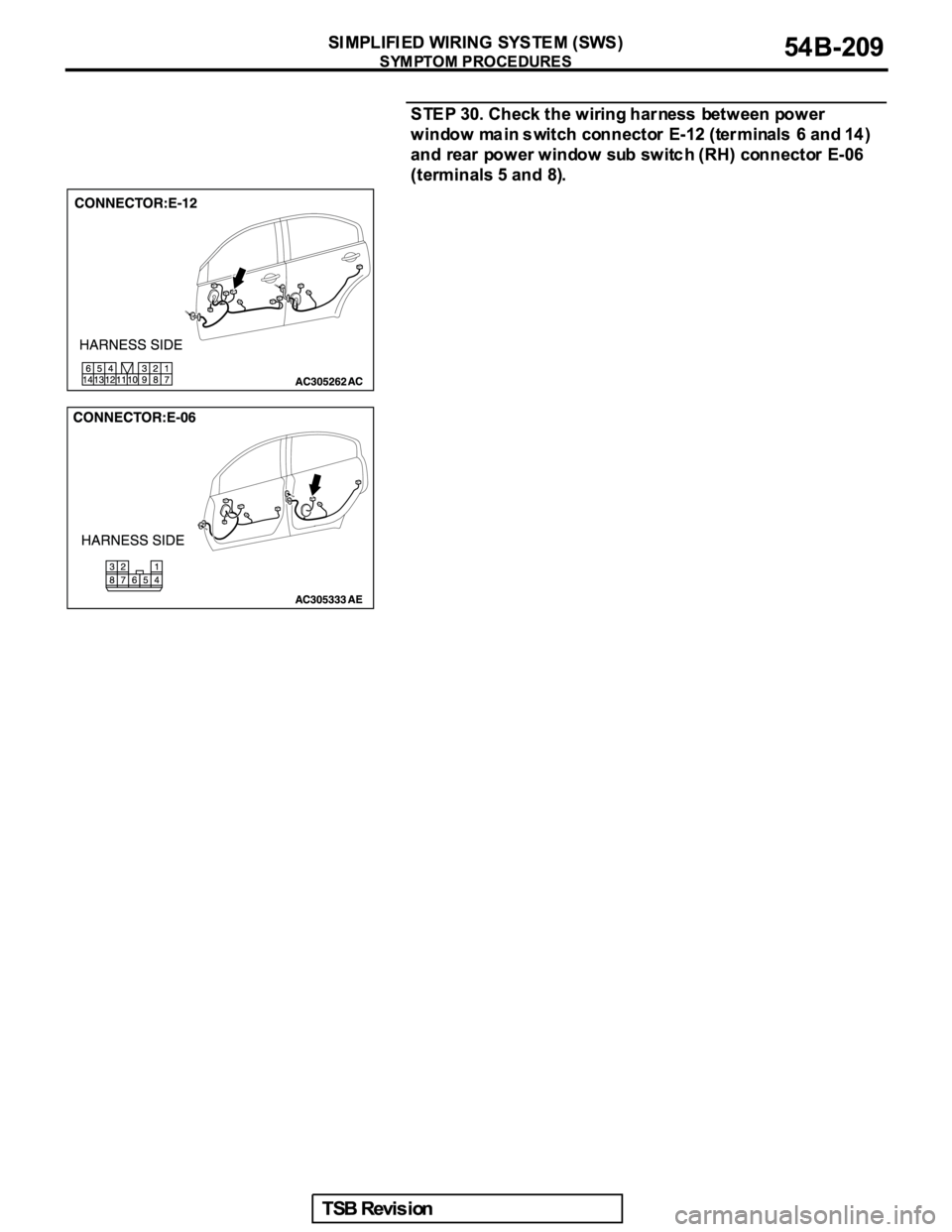 MITSUBISHI GALANT 2005  Service Repair Manual 