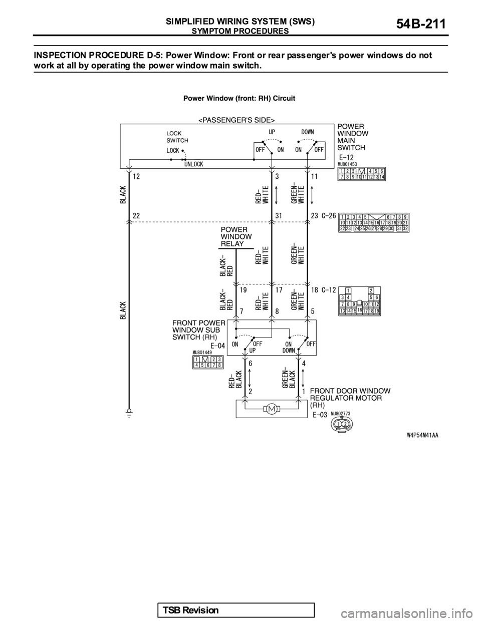 MITSUBISHI GALANT 2005  Service Repair Manual 