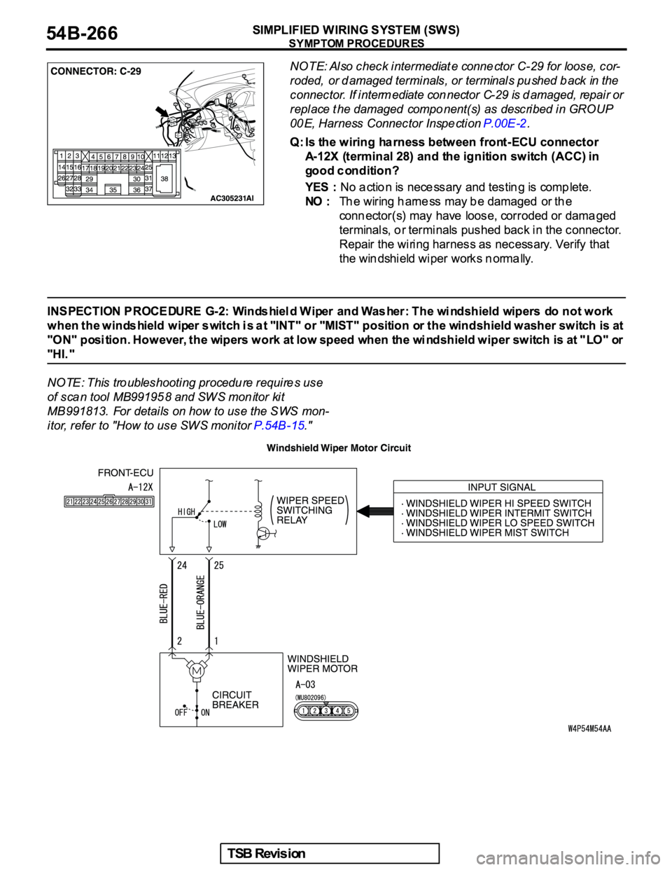 MITSUBISHI GALANT 2005  Service Repair Manual 