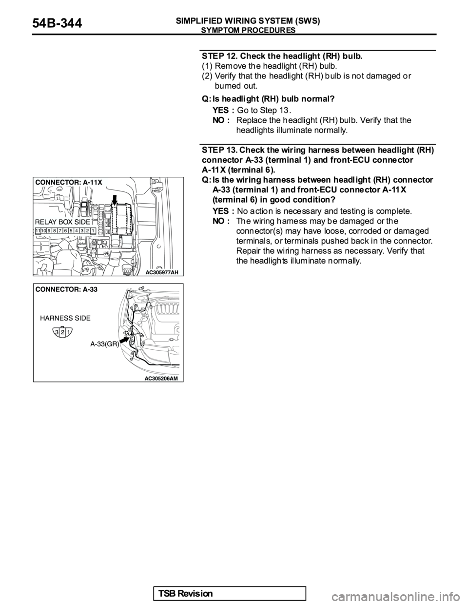 MITSUBISHI GALANT 2005  Service Repair Manual 