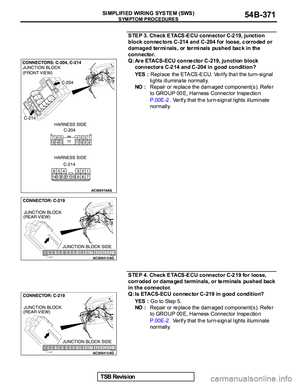 MITSUBISHI GALANT 2005  Service Repair Manual 