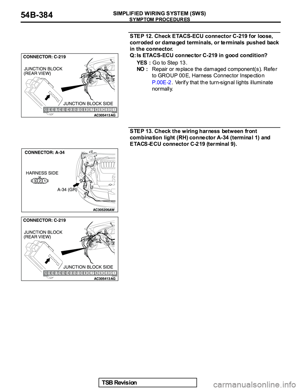MITSUBISHI GALANT 2005  Service Repair Manual 