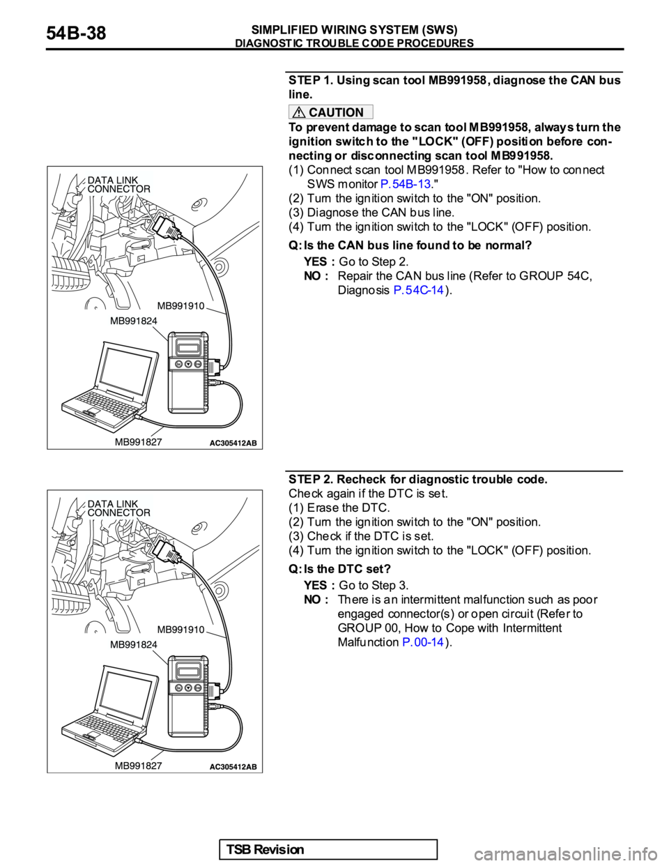 MITSUBISHI GALANT 2005  Service Repair Manual 