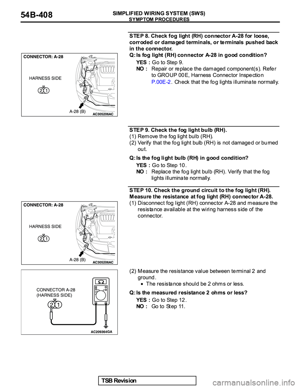 MITSUBISHI GALANT 2005  Service Repair Manual 