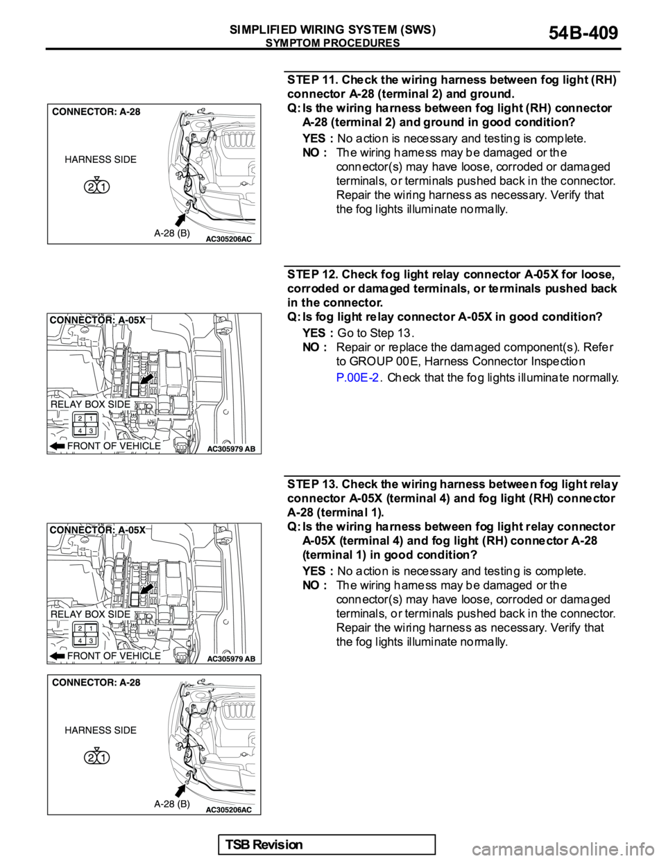 MITSUBISHI GALANT 2005  Service Repair Manual 