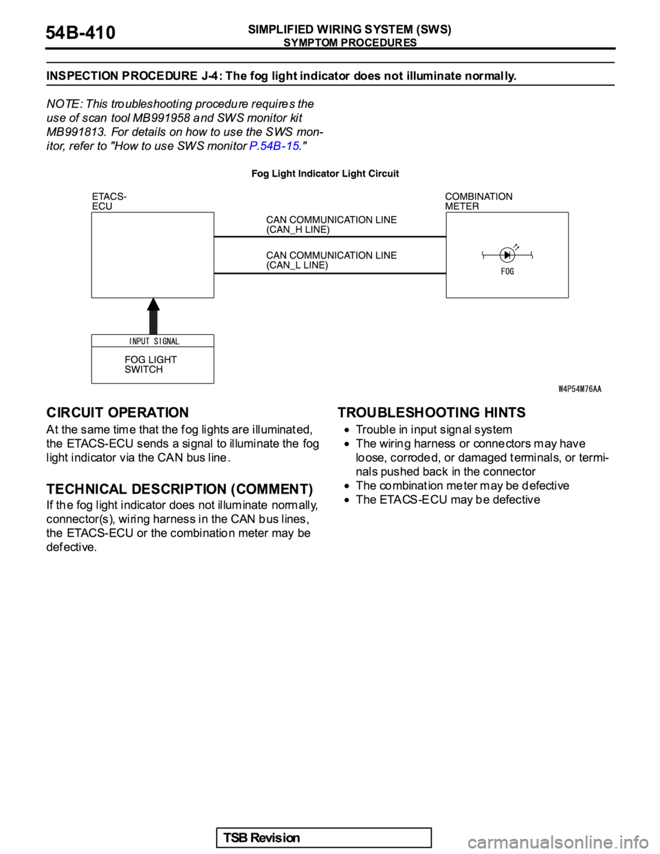 MITSUBISHI GALANT 2005  Service Repair Manual 