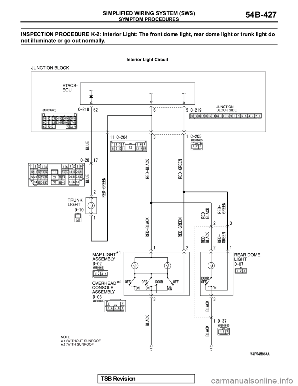MITSUBISHI GALANT 2005  Service Repair Manual 