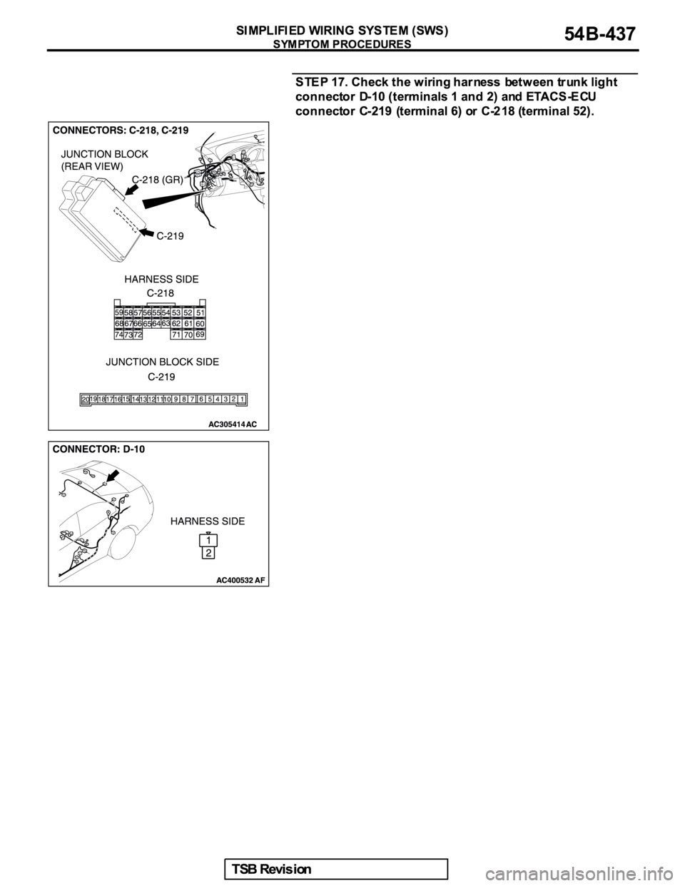MITSUBISHI GALANT 2005  Service Repair Manual 