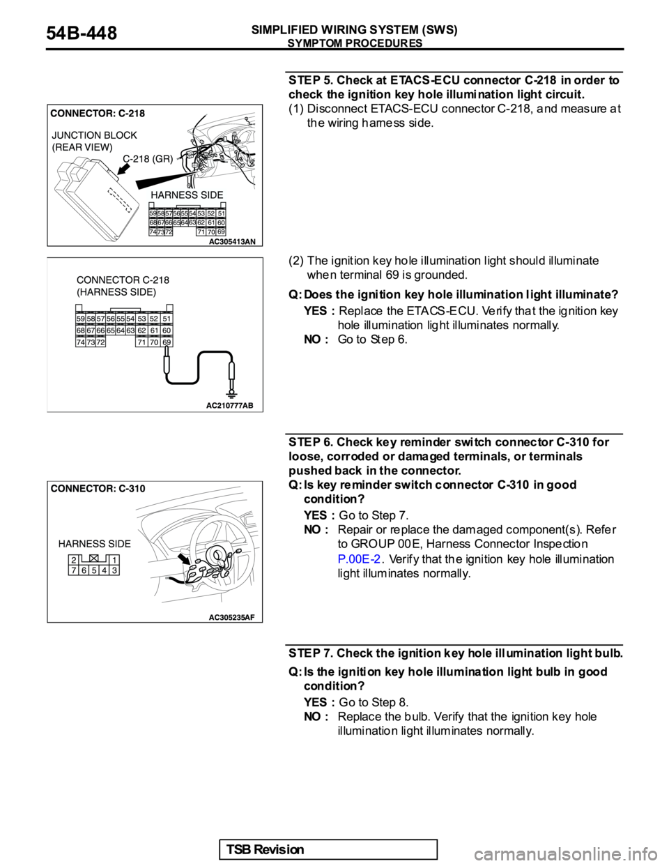 MITSUBISHI GALANT 2005  Service Repair Manual 