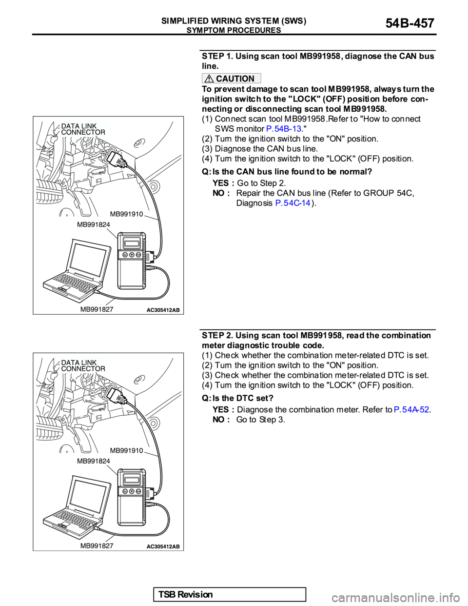 MITSUBISHI GALANT 2005  Service Repair Manual 