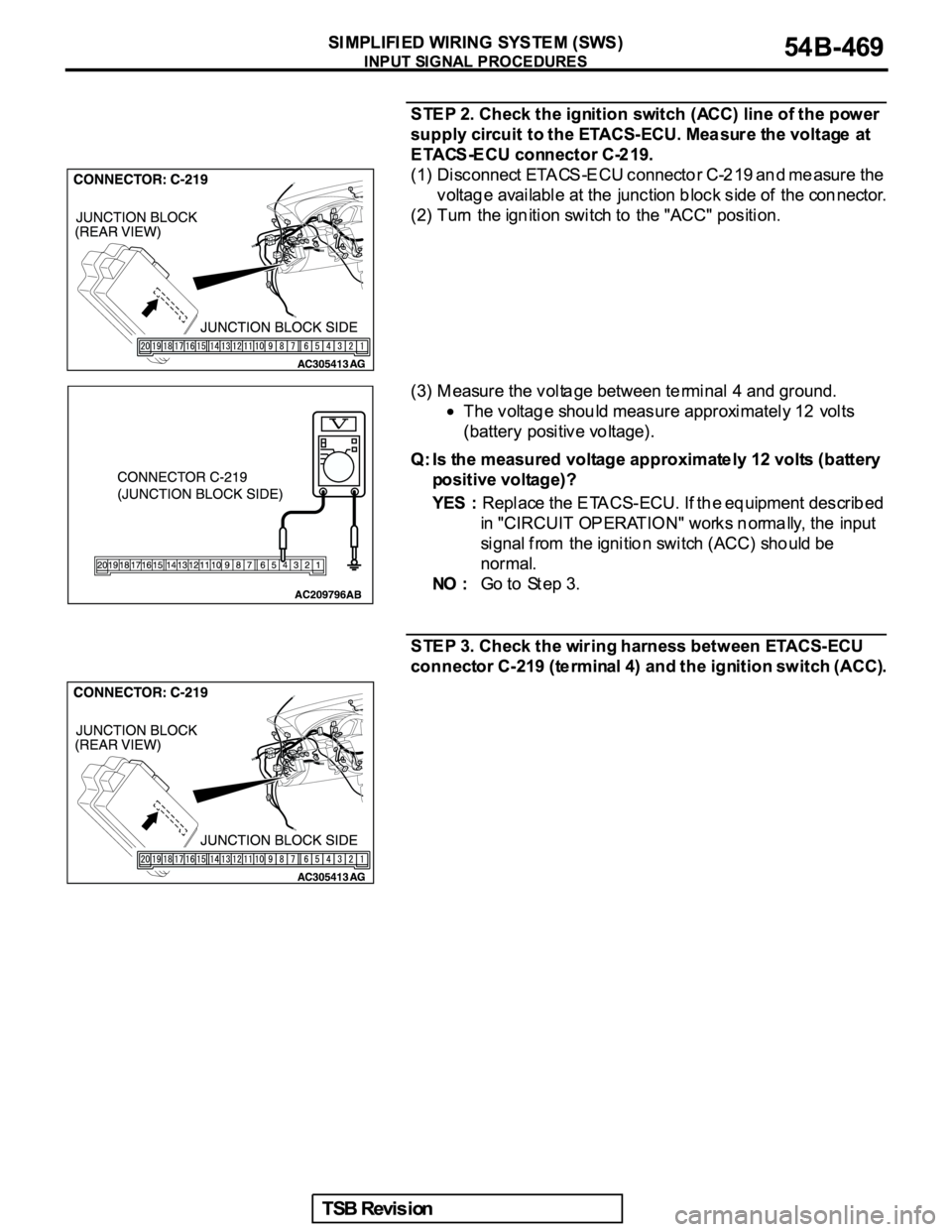 MITSUBISHI GALANT 2005  Service Repair Manual 