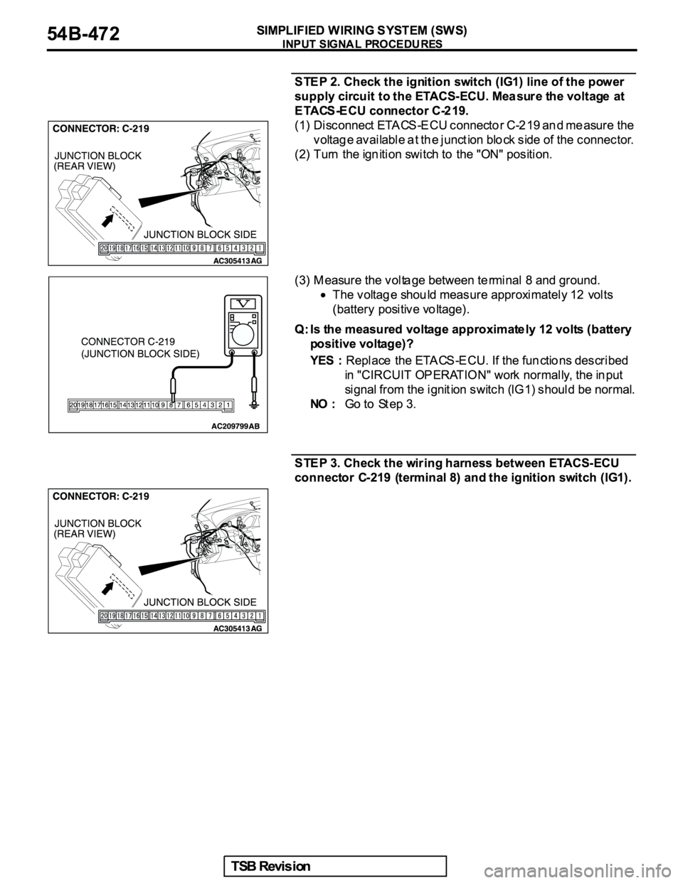 MITSUBISHI GALANT 2005  Service Repair Manual 