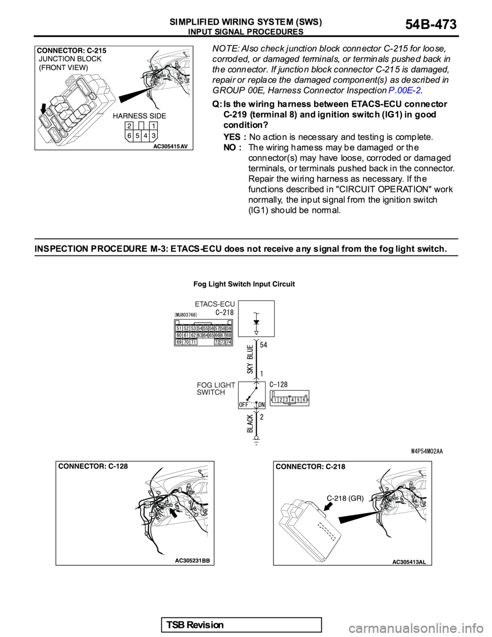 MITSUBISHI GALANT 2005  Service Repair Manual 