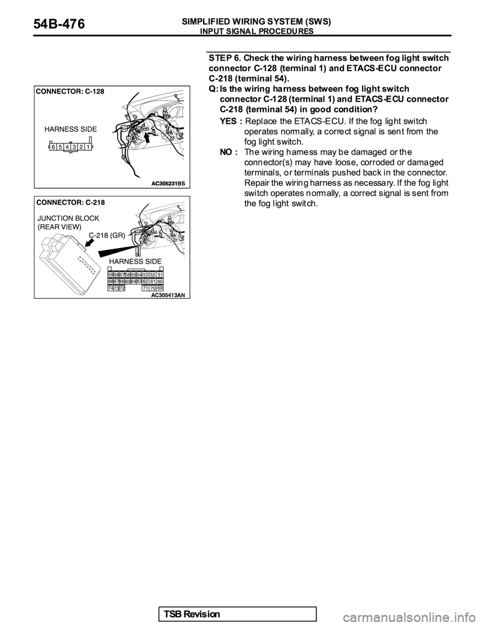MITSUBISHI GALANT 2005  Service Repair Manual 