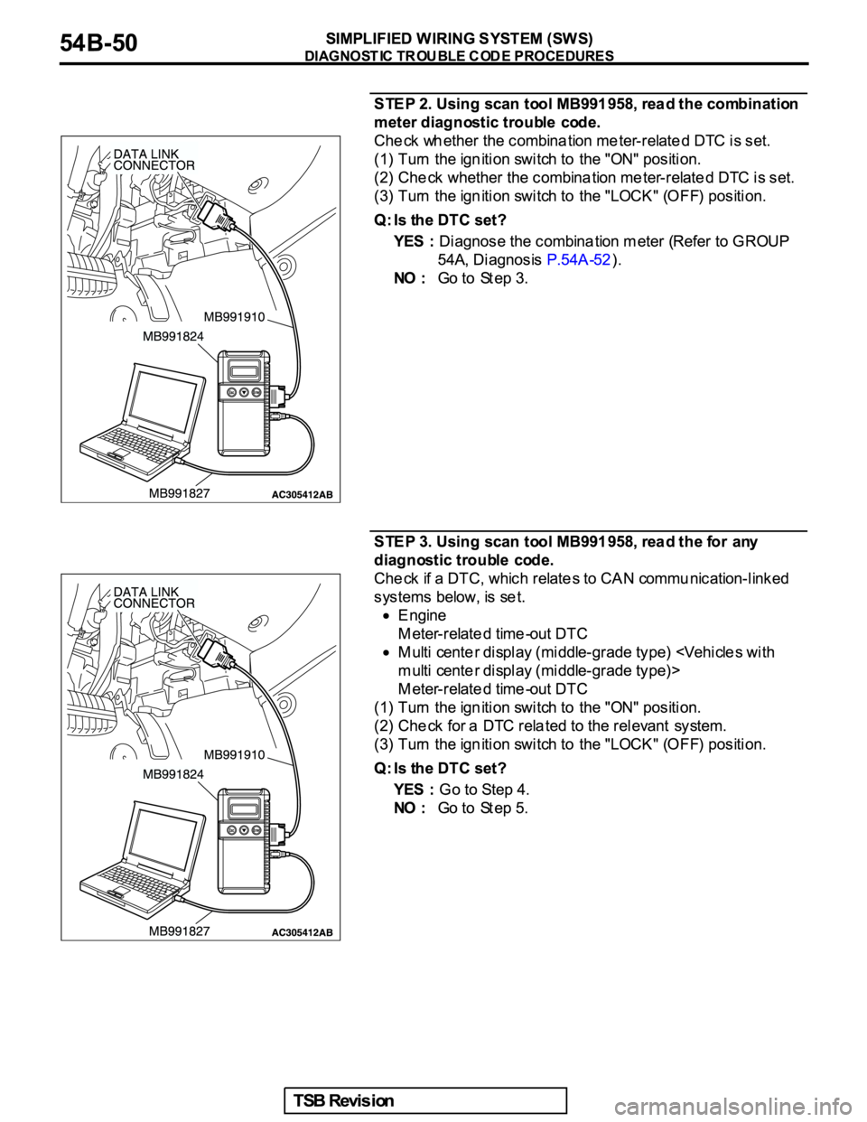 MITSUBISHI GALANT 2005  Service Repair Manual 