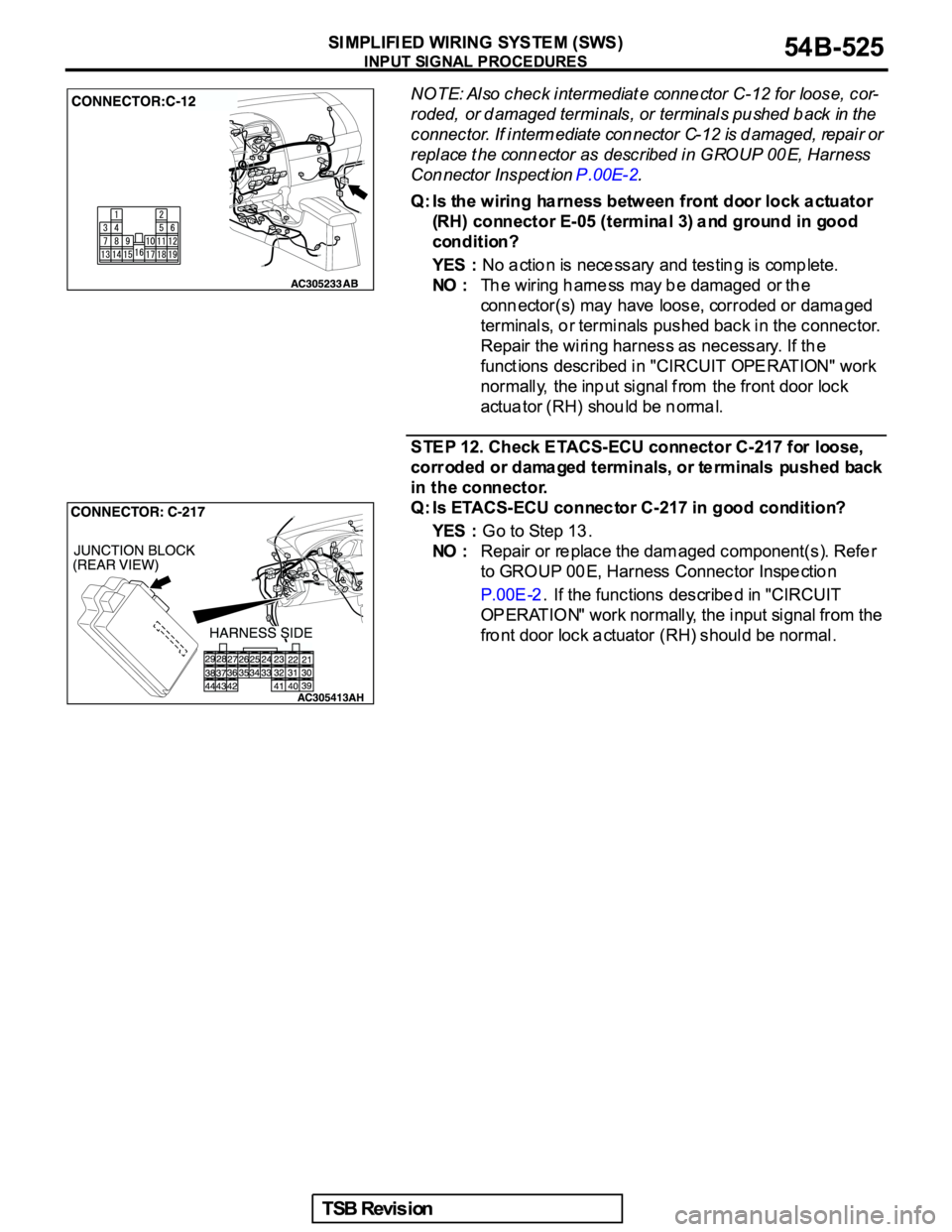 MITSUBISHI GALANT 2005  Service Repair Manual 