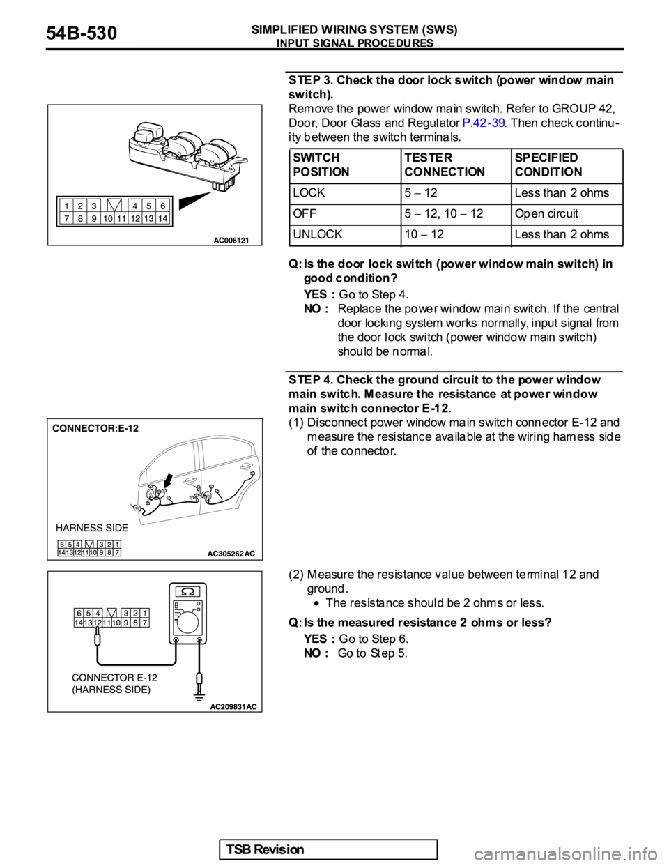 MITSUBISHI GALANT 2005  Service Repair Manual 