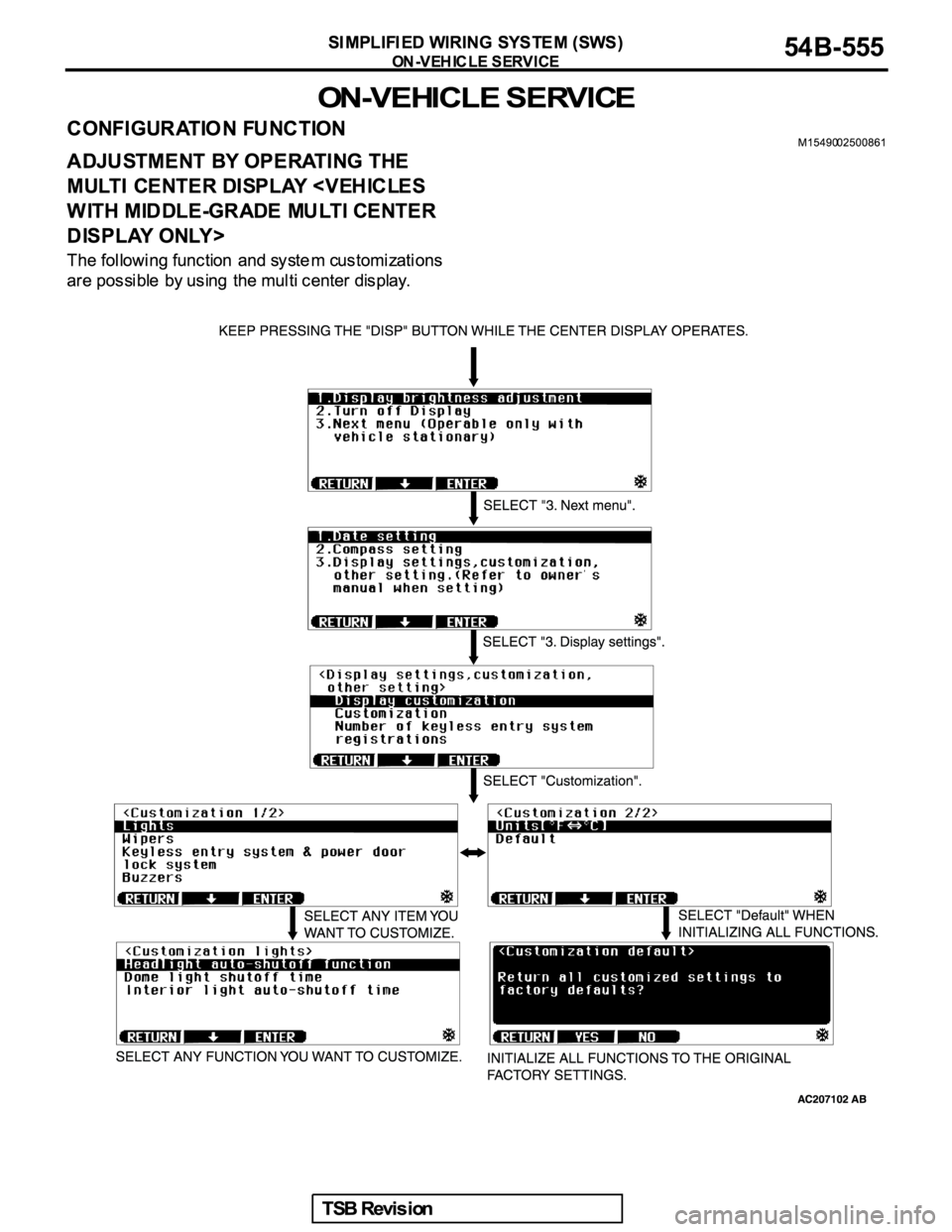 MITSUBISHI GALANT 2005  Service Repair Manual 