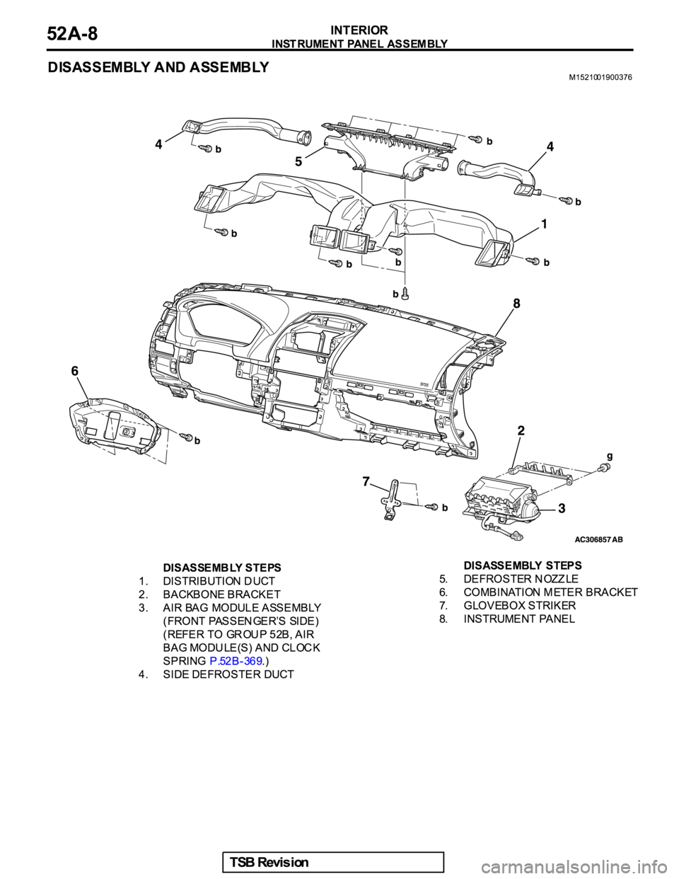 MITSUBISHI GALANT 2005  Service Repair Manual 