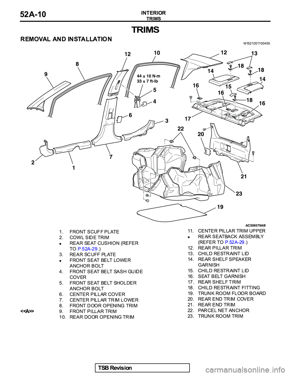 MITSUBISHI GALANT 2005  Service Repair Manual 