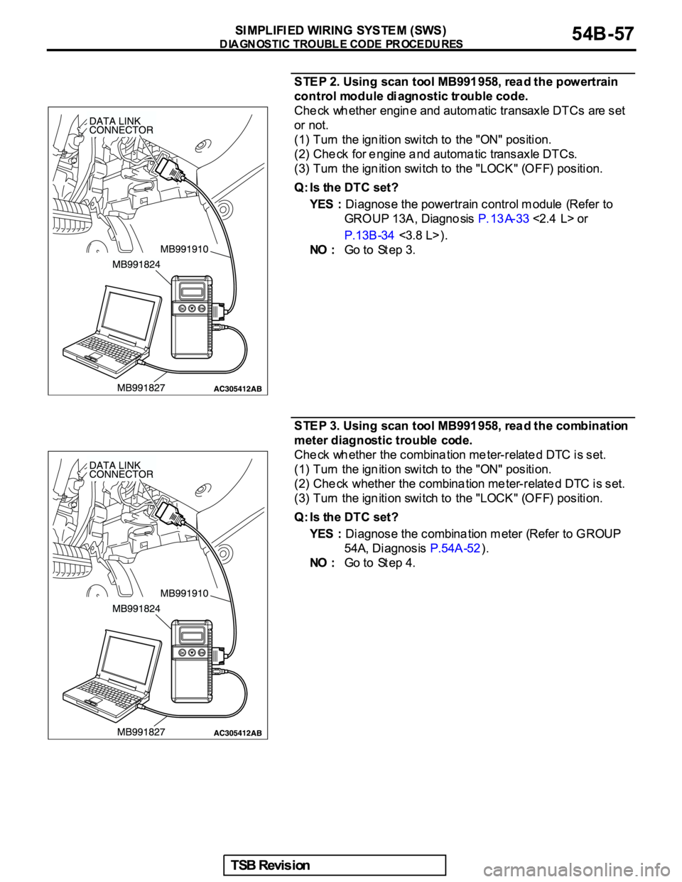 MITSUBISHI GALANT 2005  Service Repair Manual 