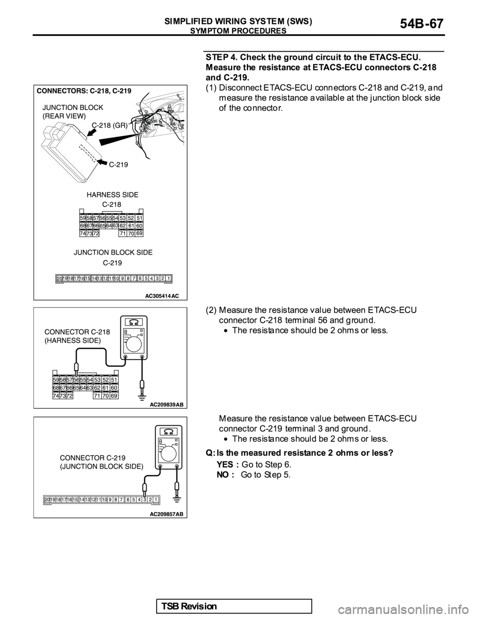 MITSUBISHI GALANT 2005  Service Repair Manual 