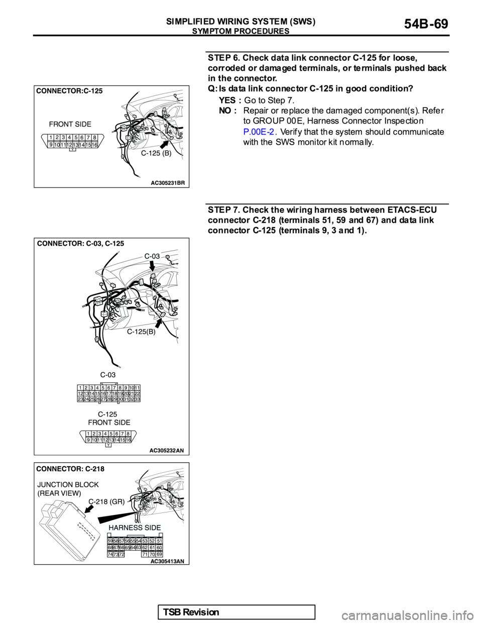 MITSUBISHI GALANT 2005  Service Repair Manual 