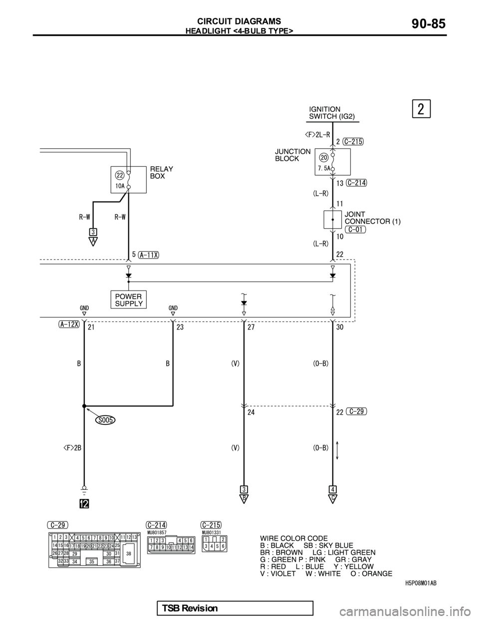 MITSUBISHI GALANT 2005  Service Repair Manual 