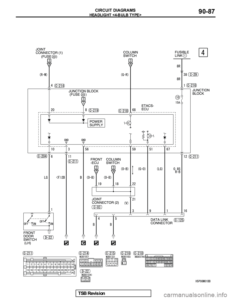 MITSUBISHI GALANT 2005  Service Repair Manual 