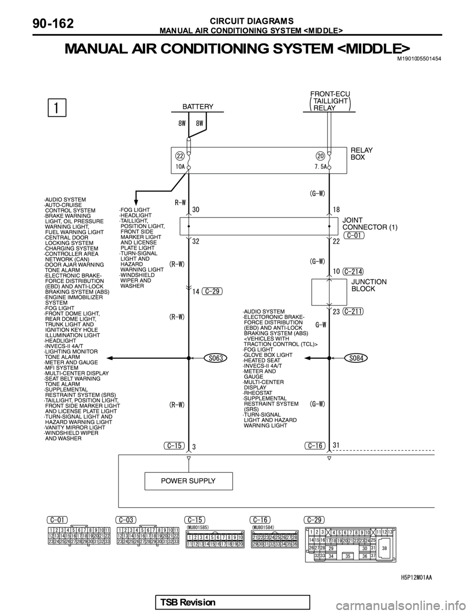 MITSUBISHI GALANT 2005  Service Repair Manual 