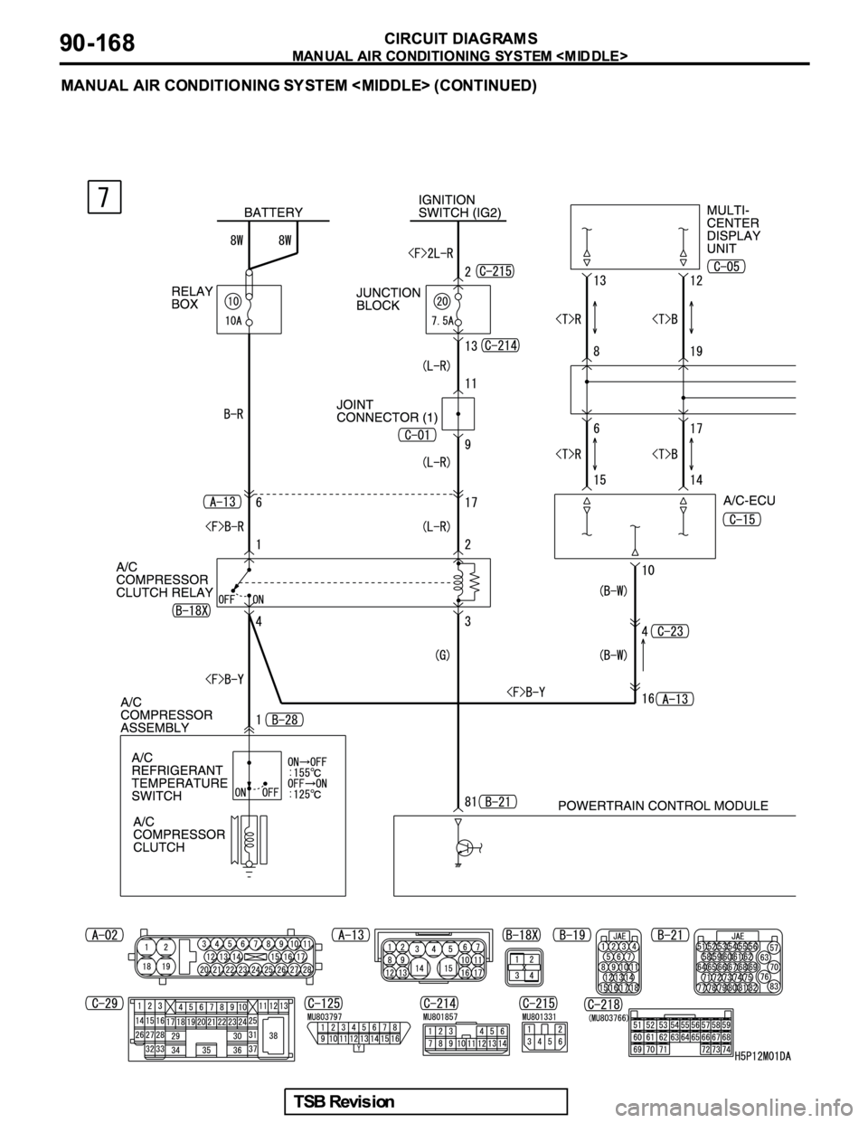 MITSUBISHI GALANT 2005  Service Repair Manual 