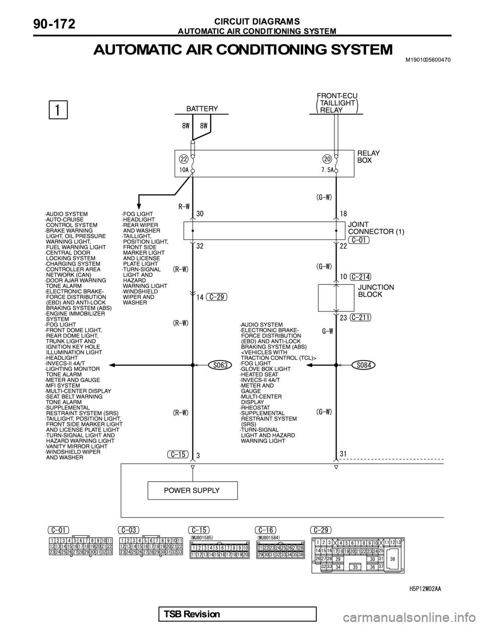 MITSUBISHI GALANT 2005  Service Repair Manual 