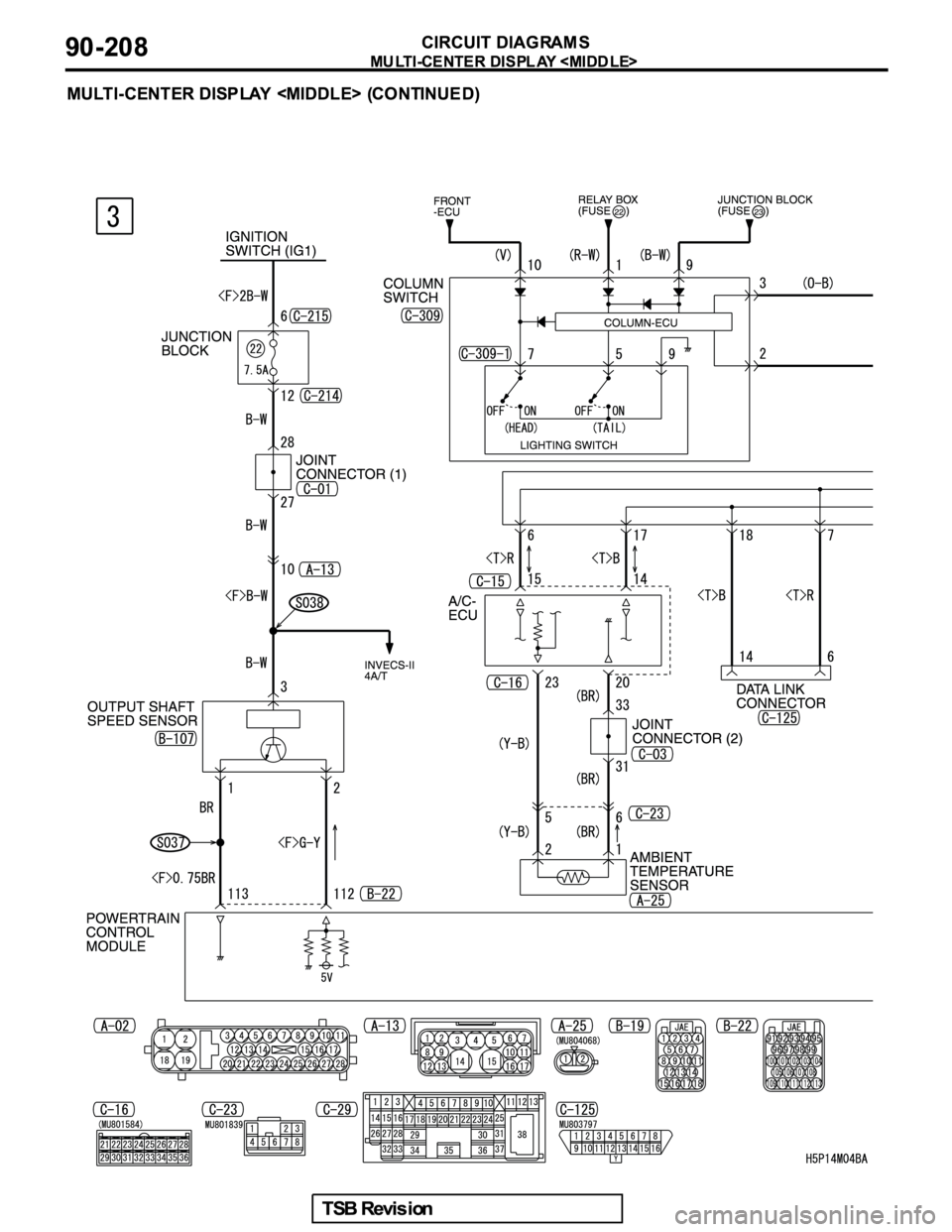 MITSUBISHI GALANT 2005  Service Repair Manual 