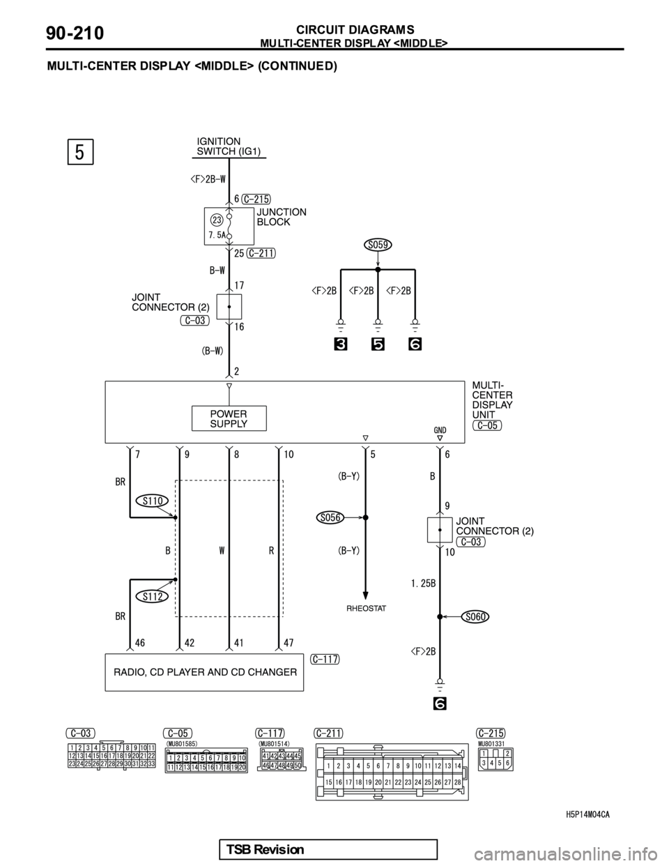 MITSUBISHI GALANT 2005  Service Repair Manual 