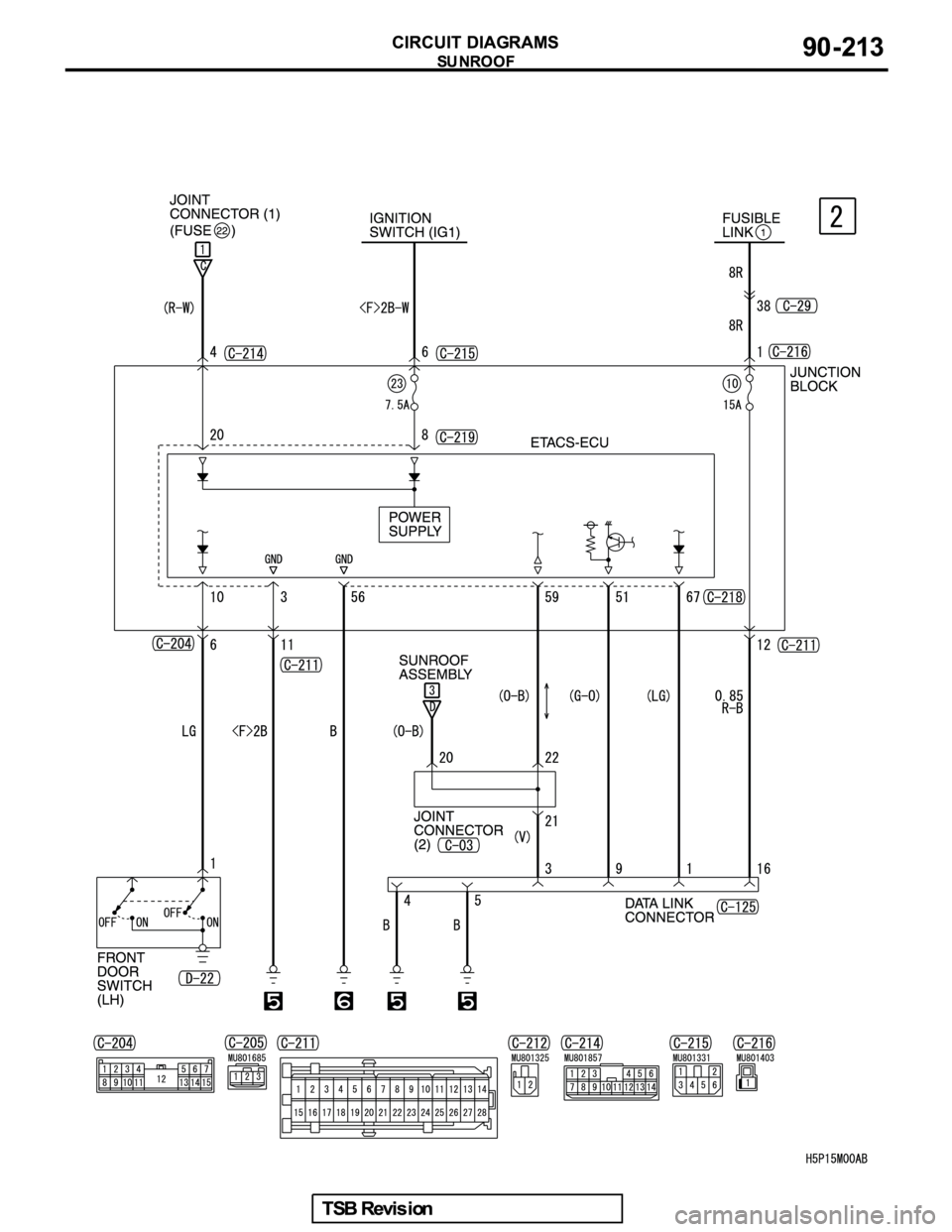 MITSUBISHI GALANT 2005  Service Repair Manual 